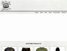Tablet Screenshot of mataleaofightwear.com